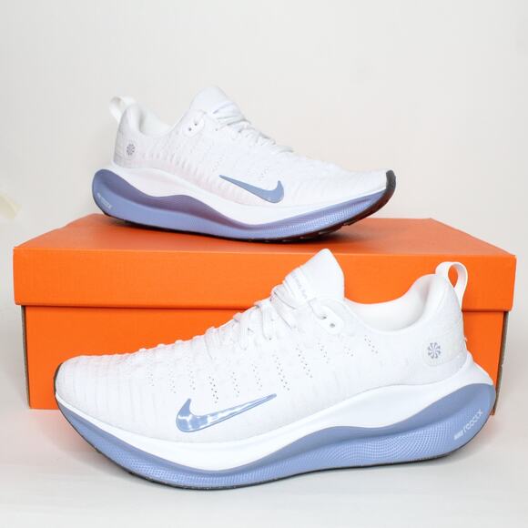 Nike ReactX Infinity Run 4 Summit White Ashen Slate Shoes DR2665-107 Men's Sz 10 - Picture 1 of 6